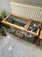 Aquarium hamsterkooi, Dieren en Toebehoren, Kooi, Gebruikt, Hamster, 75 tot 110 cm
