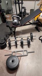 Complete thuis fitness Gorilla Sports en crosstrainer, Ophalen, Zo goed als nieuw, Crosstrainer