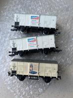 3x Piko ho koelwagens FS Italiaanse maatschappij, Gelijkstroom, Wagon, Zo goed als nieuw, Piko