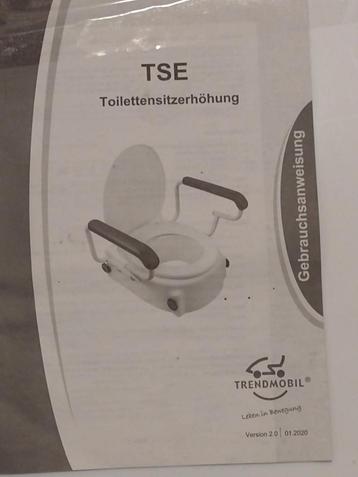 kunststof toiletzitverhoger met flex armleuningen Trendmobil beschikbaar voor biedingen