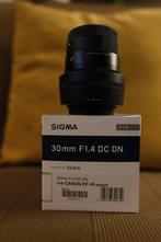 Sigma 30mm F1.4 DC DN (Canon EF-M) - Perfecte Staat!, Ophalen of Verzenden, Zo goed als nieuw, Standaardlens