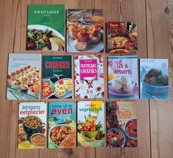 Diverse leuke (vintage) kookboekjes. 12 Stuks. beschikbaar voor biedingen