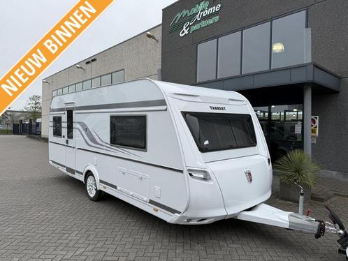 Tabbert Puccini 550 E VERWACHT 2025, Caravans en Kamperen, Caravans, Bedrijf, tot en met 4, 1500 - 2000 kg, Rondzit, Tabbert, 2 aparte bedden