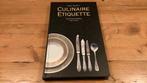 CULINAIRE ETIQUETTE - Horst Hanisch (gebonden + als nieuw), Boeken, Ophalen of Verzenden, Zo goed als nieuw, Mode algemeen, H. Hanisch
