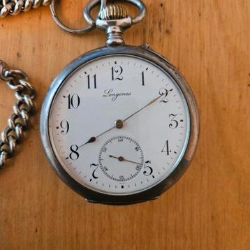 Longines zakhorloge 1908. Werkende staat. beschikbaar voor biedingen