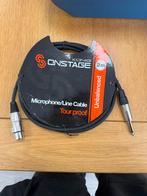 König OnStage Microfoon-/Lijnkabel 2m, Konig, Nieuw, Ophalen of Verzenden, Microfoon
