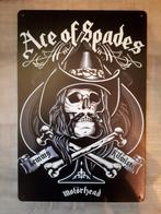 Motorhead Ace Of Spades 20x30 cm Reclamebord, Verzamelen, Nieuw, Poster, Artwork of Schilderij, Verzenden
