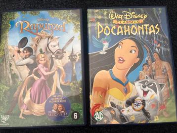 Disney Klassiekers: Rapunzel & Pocahontas DVD beschikbaar voor biedingen