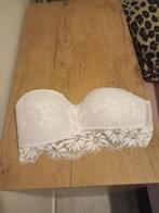 Witte dames strapless beha  -- maat M, Kleding | Dames, Ondergoed en Lingerie, Ophalen of Verzenden, Wit, BH