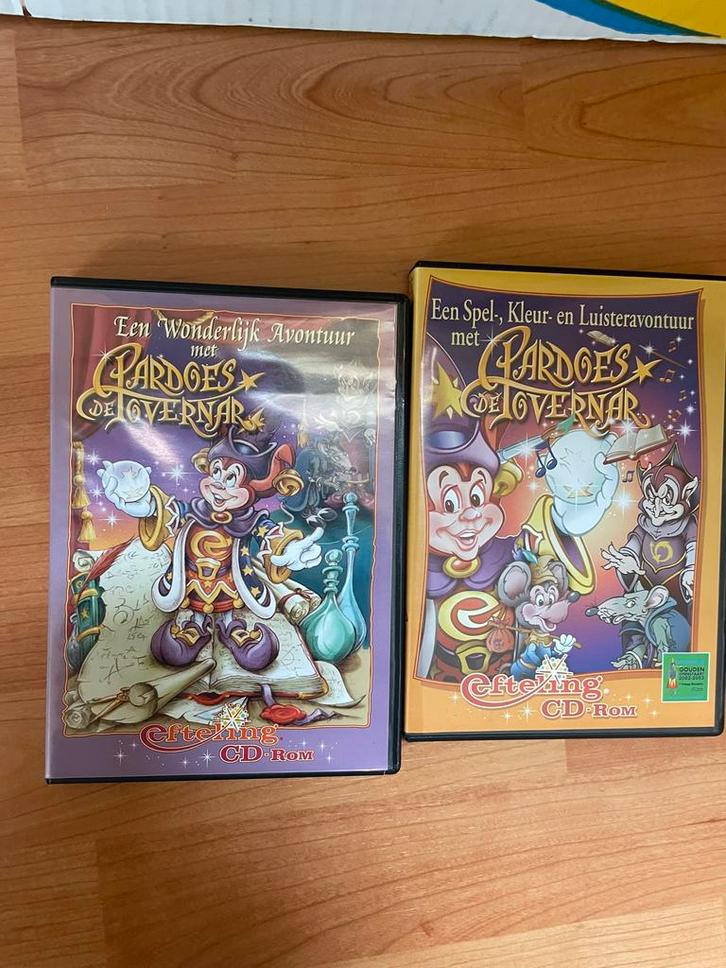 Efteling Pardoes de Tovernar CD-ROM (2 stuks), Verzamelen, Efteling, Gebruikt, Ophalen of Verzenden