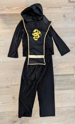 Leuk ninja pak voor carnaval 3-delig. 8-10 jaar.Maat 134-140, Ophalen of Verzenden, Zo goed als nieuw, 134 t/m 140, Jongen of Meisje