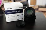 Sigma 56mm F1.4 DC DN Sony - Uitstekende staat, Audio, Tv en Foto, Fotografie | Lenzen en Objectieven, Ophalen, Zo goed als nieuw