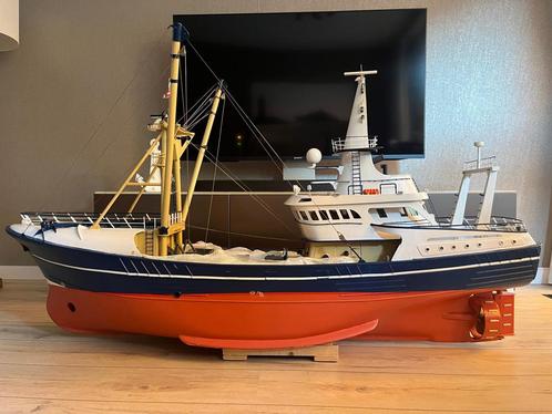 Rc Viskotter, Hobby en Vrije tijd, Modelbouw | Boten en Schepen, Zo goed als nieuw, Overige merken, Ophalen