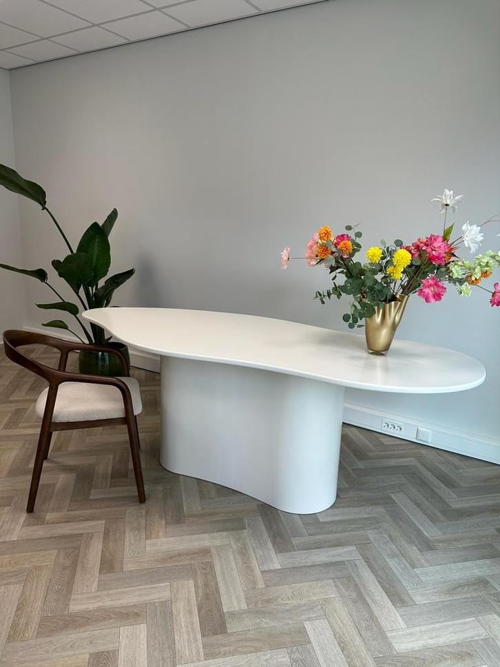 Eettafel Organische Tafel Japandi OUTLET‼️, Huis en Inrichting, Tafels | Sidetables, Nieuw, Ophalen of Verzenden