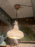 Hanglamp hout mangohout by boo nomad natural, Huis en Inrichting, Lampen | Hanglampen, Minder dan 50 cm, Nieuw, Ophalen of Verzenden