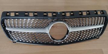 Diamond grill voor Mercedes-Benz A-klasse w176 a180 A200 A45 beschikbaar voor biedingen