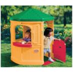 little tikes kunststof speelhuisje rond, geel, groen, rood, Ophalen, Nieuw, Kunststof
