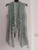 Doorzichtige blouse maat XXL zacht groen, Kleding | Dames, Bodywarmers, Ophalen of Verzenden, Zo goed als nieuw, Maat 46/48 (XL) of groter