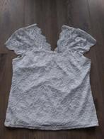 Witte heartshape top met kant mt.M, Maat 38/40 (M), Wit, Ophalen of Verzenden, Zo goed als nieuw