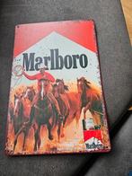 Metalen reclamebord Marlboro 20 x 30 cm, Verzamelen, Merken en Reclamevoorwerpen, Nieuw, Verzenden