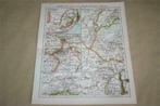 Originele oude kaart Boerenoorlog Zuid-Afrika circa 1905 !, Boeken, Gelezen, Ophalen of Verzenden