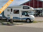 Hobby T 550 AK SC, Caravans en Kamperen, Campers, Hobby, Half-integraal, Airbags, Koelkast