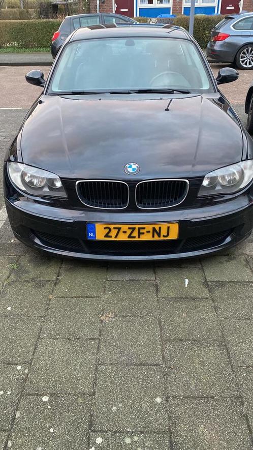 BMW 1-Serie 1.6 I 116 3DR 2008 Zwart, Auto's, BMW, Particulier, 1-Serie, Airbags, Airconditioning, Boordcomputer, Centrale vergrendeling