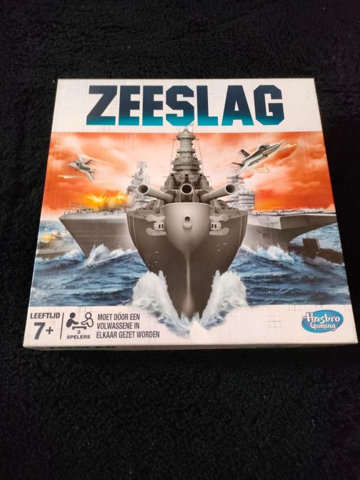 Zeeslag, Hobby en Vrije tijd, Gezelschapsspellen | Bordspellen, Zo goed als nieuw, Een of twee spelers, Ophalen of Verzenden