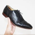 Mooie Leren Greve Heren Schoenen - s5 (Maat 8/42) € 85,-, Zwart, Ophalen of Verzenden, Zo goed als nieuw, Greve