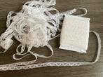 Nr 83) Aanbieding smal vintage kantje 1cm br 20 meter € 5,95, Verzenden, Nieuw, Kant