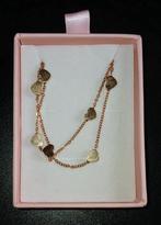 Elegante Dames Armband met Hartjes, Nieuw, Ophalen of Verzenden, Goud, Overige materialen