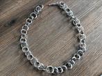 Prachtige moderne ketting, Ophalen of Verzenden, Zo goed als nieuw, Zilver