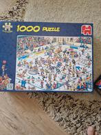 Jan van Haasteren IJshockey Puzzel - 1000 Stukjes, Hobby en Vrije tijd, Denksport en Puzzels, Ophalen of Verzenden, 500 t/m 1500 stukjes