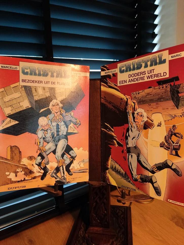 Cristal, Boeken, Stripboeken, Gelezen, Complete serie of reeks, Ophalen of Verzenden