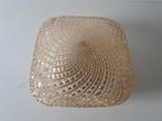 Vintage Plafondlamp Jaren 60, Huis en Inrichting, Lampen | Plafondlampen, Ophalen of Verzenden, Gebruikt, Glas, Vintage