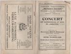 AMERSFOORT - concert programmaboekje uit 1925, Ophalen of Verzenden, Zo goed als nieuw, Gebruiksvoorwerp