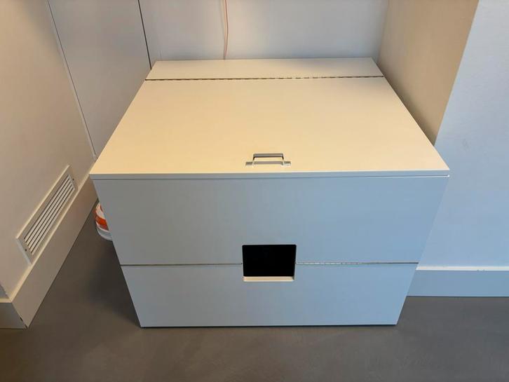 Prachtige handgemaakte werpkist voor katten, Dieren en Toebehoren, Katten-accessoires, Zo goed als nieuw, Ophalen