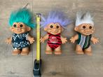 3 zgan, niet kapot, vintage Trollz of Trolls poppen 20 cm, Ophalen, Zo goed als nieuw