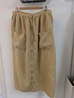 Linnen rok van Simply grey, Kleding | Dames, Ophalen of Verzenden, Zo goed als nieuw, Grijs, Onder de knie
