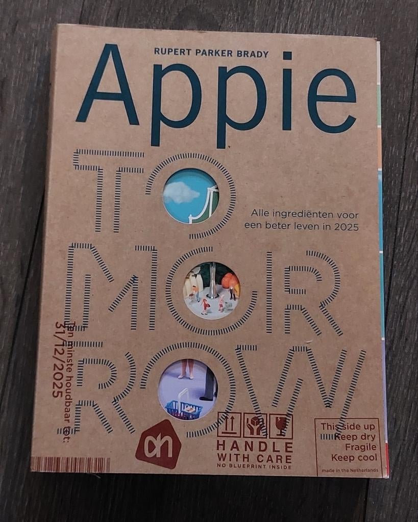 Rupert Parker Brady - Appie Tomorrow, Ophalen of Verzenden, Nieuw, Rupert Parker Brady