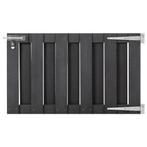 HKC tuinpoort poort draaihek grijs 100 x 60 GRATIS BEZORGD!, Verzenden, Minder dan 100 cm, 100 tot 150 cm, Draaipoort