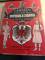 1968 Gernan army and navy uniforms and insignia 1871-1918!, Ophalen of Verzenden