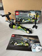 Lego Technic: Dragster 42103, Ophalen of Verzenden, Zo goed als nieuw, Complete set, Lego