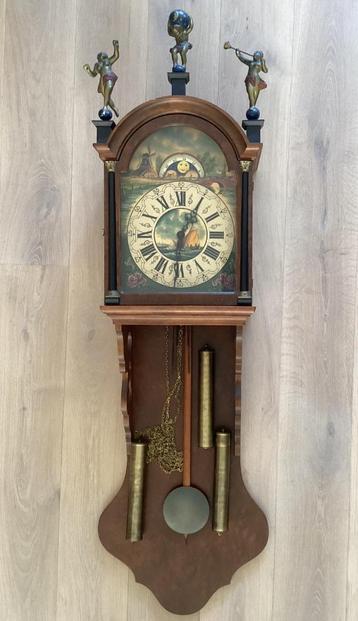 3 Gewichter Friese staartklok  H 1.45 cm beschikbaar voor biedingen