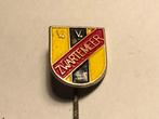 Metalen V.V. ZWARTEMEER VOETBALCLUB Speld (Rood/Geel/Zwart)., Verzamelen, Verzenden, Zo goed als nieuw, Sport, Speldje of Pin