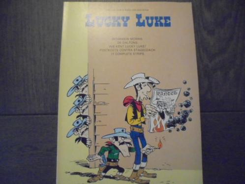 Lucky Luke, Striptijdschrift 3 (vouw aan achterzijde), Boeken, Stripboeken, Gelezen, Eén stripboek, Ophalen of Verzenden