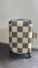 Koffer/Trolley/Handbagagekoffer met leuke vakjes, groen, Ophalen of Verzenden, Nieuw, Hard kunststof, Slot