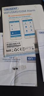 Eminent alarmsysteem compleet wifi sms gsm via gratis app, Doe-het-zelf en Verbouw, Ophalen of Verzenden, Zo goed als nieuw, Compleet systeem
