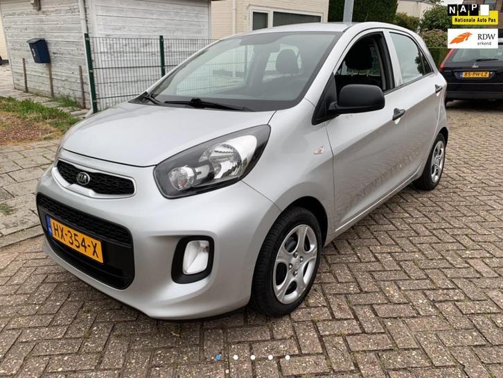 Kia Picanto 1.0 CVVT EconomyLine, Auto's, Kia, Bedrijf, Te koop, Picanto, ABS, Airbags, Centrale vergrendeling, Emergency brake assist
