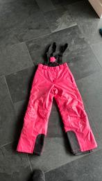Skibroek meisje fluor roze maat 122/128 crivit, Overige merken, Gebruikt, 100 tot 140 cm, Ophalen of Verzenden